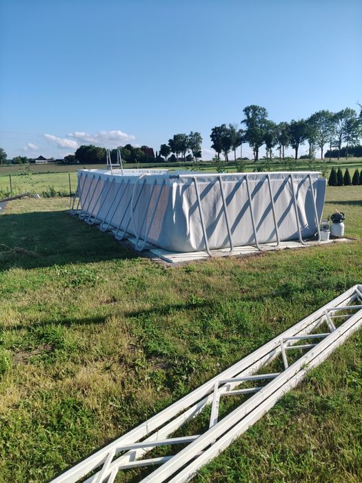 Basen stelażowy 7,2m × 3,5m × 1,3m