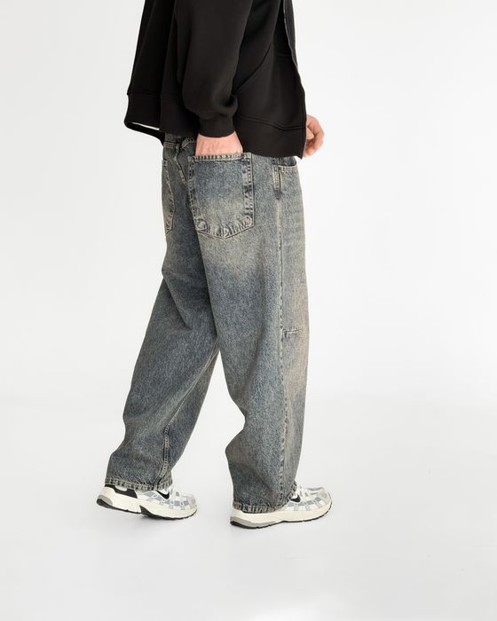 Джинси чоловічі baggy jeans, широкие джинсы мужские реп rap sk8 ск8 XS