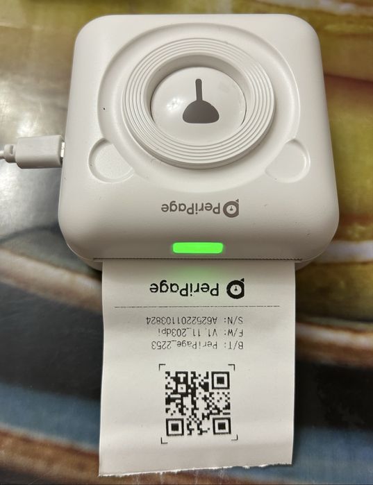 портативный термопринтер PeriPage A6