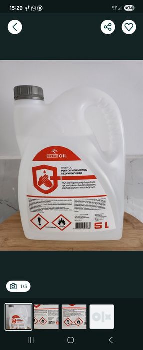 Płyn do dezynfekcji Orlen 5l x 2