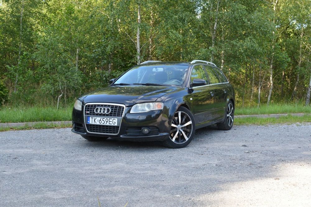 Audi A4 Avant Audi A4 B7 Avant S line 2005 rok kombi 2,5 l diesel TDI 163 KM manual