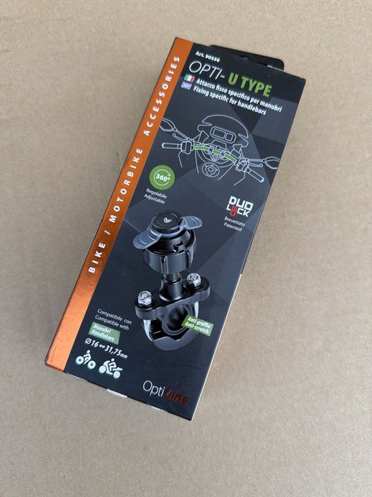 Opti-Case uchwyt na telefon motocyklowy Komplet