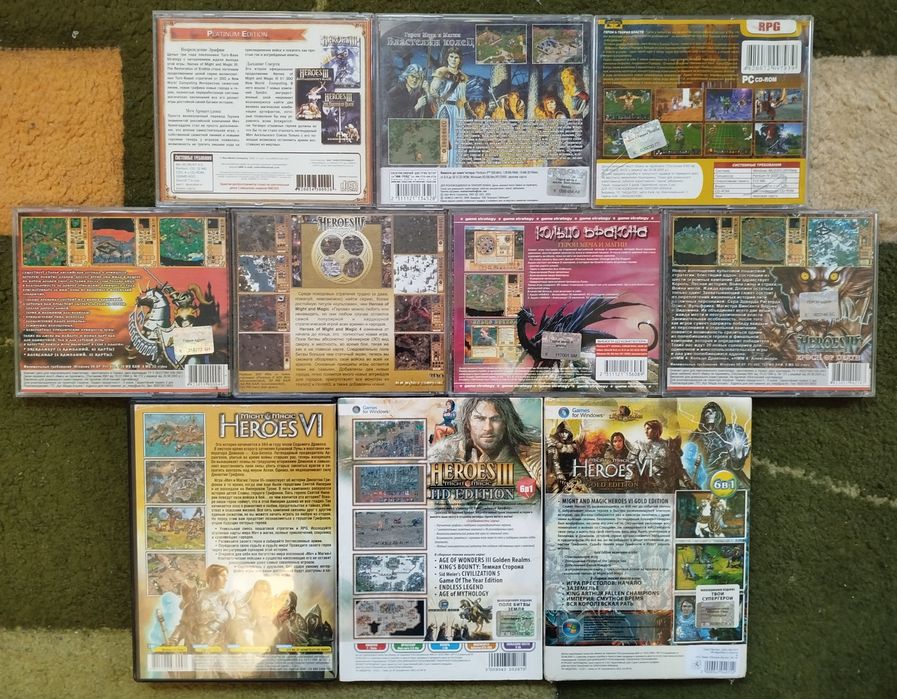 Диск з грою Герои  Меча и магии 3/ Heroes  of might and magic 3