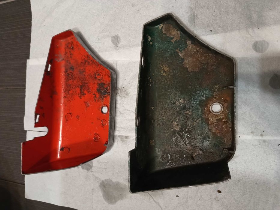 MZ Etz 250 251 licznik obrotomierz półka pokrywa akumulatora zapłon