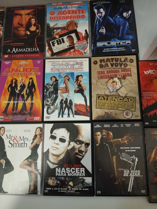 Coleção de DVDS