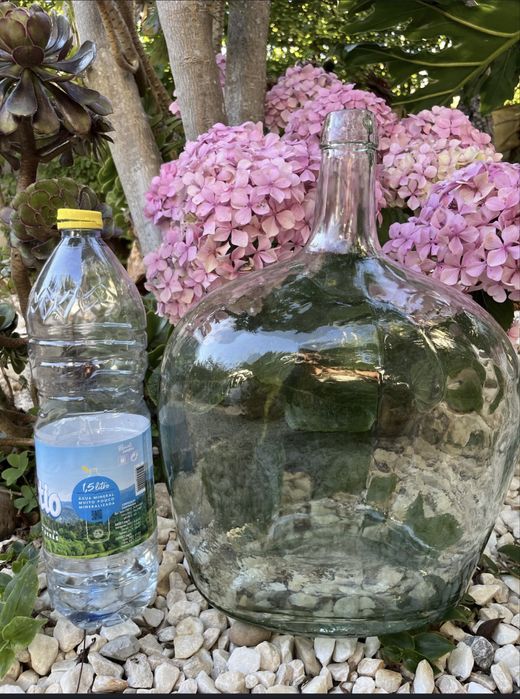 Garrafa vidro 10 litros