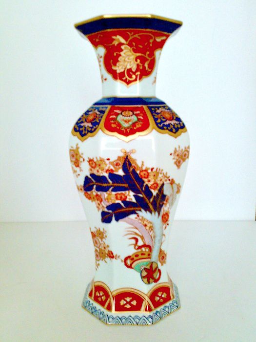 Tomé da Vista Alegre Samurai Vase