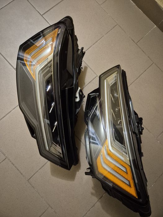 Фари оптика audi a6c8 європа америка фара Matrix HD a6 c8 q7 Full led