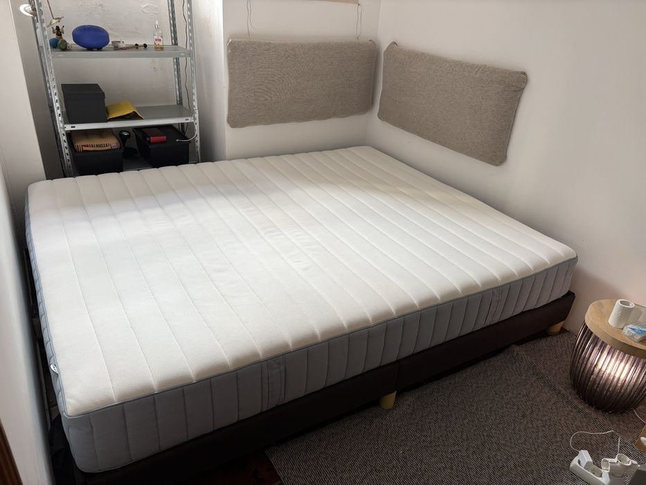 Colchao IKEA valesvag molas ensacadas 160x200 otimo estado