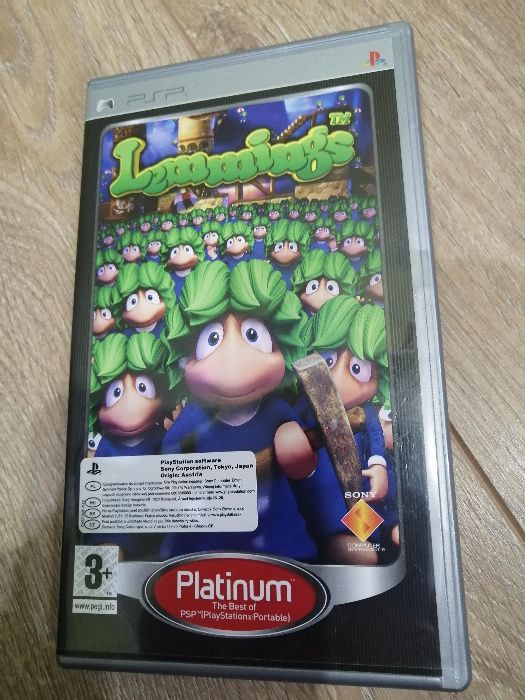 Gra PSP - lemmings