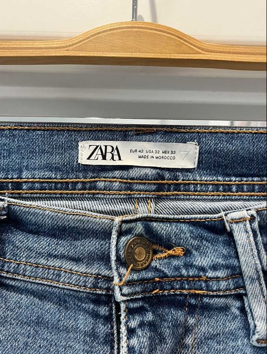 Calça de Ganga Zara 42