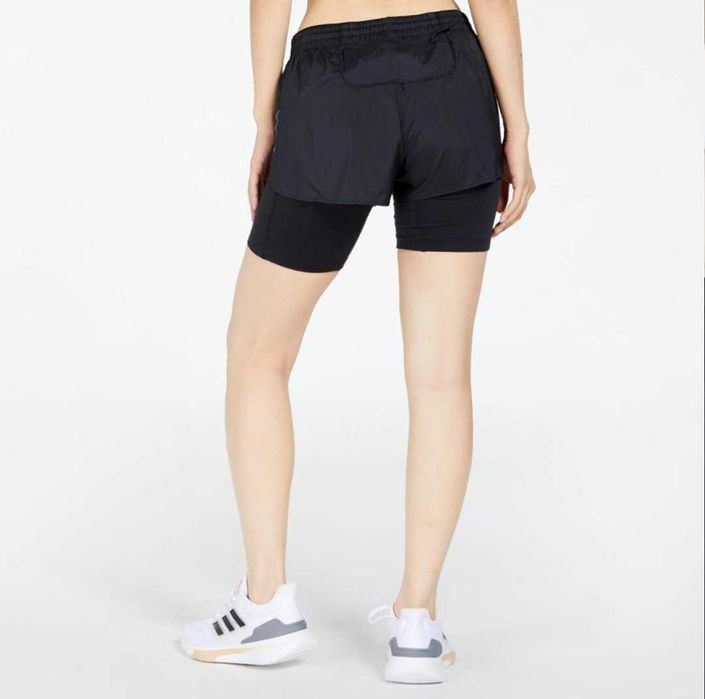 adidas Rnfast Calções 2 em 1 Mulher Preto