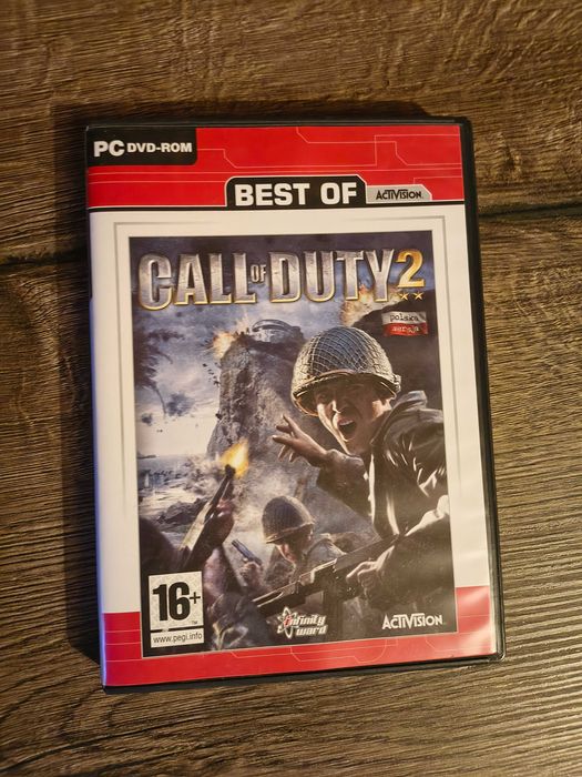 Call of Duty 2 PC DVD – polska wersja, nieużywany kod aktywacyjny