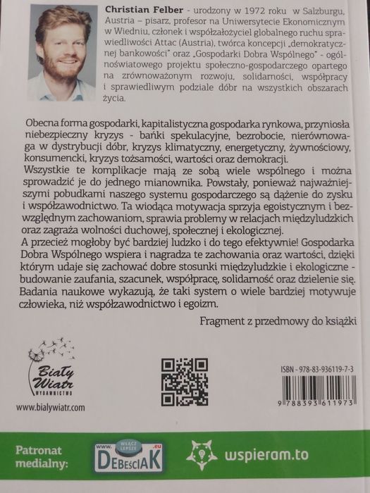 Gospodarka Dobra Wspólnego ,Christian Felber