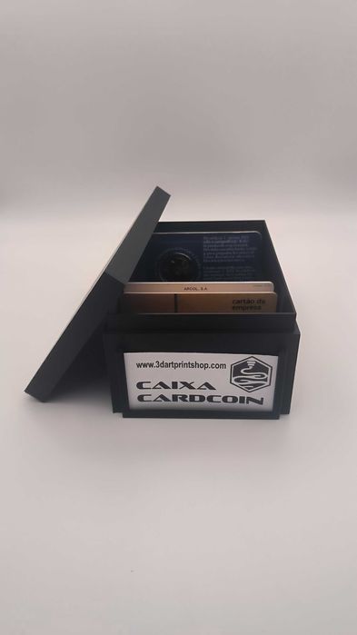 Caixa para guardar as suas moedas