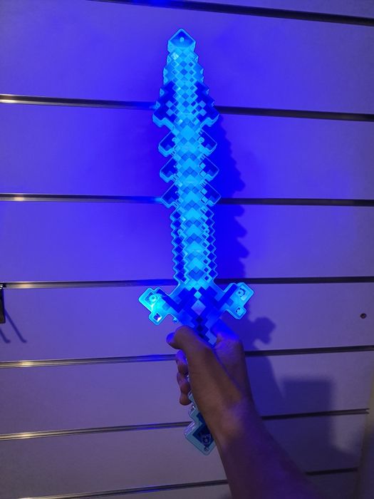 Miecz Niebieski ZABAWKA z efektami