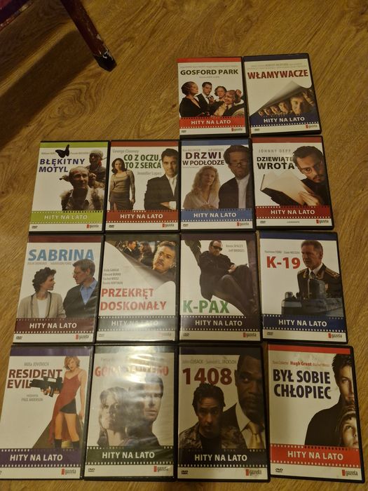 Płyty dvd kolekcja hity na lato