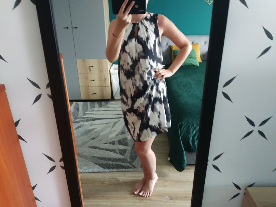 Sukienka hm kolorowa