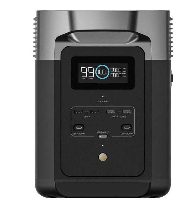 НОВА зарядна станція EcoFlow Delta 2 (1024 Вт·год / 1800 Вт) + офіційна гарантія 5 років