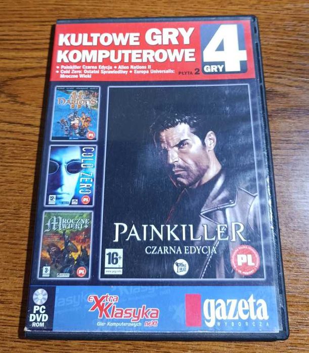 Gry PC Painkiller +inne gry DVD Rom