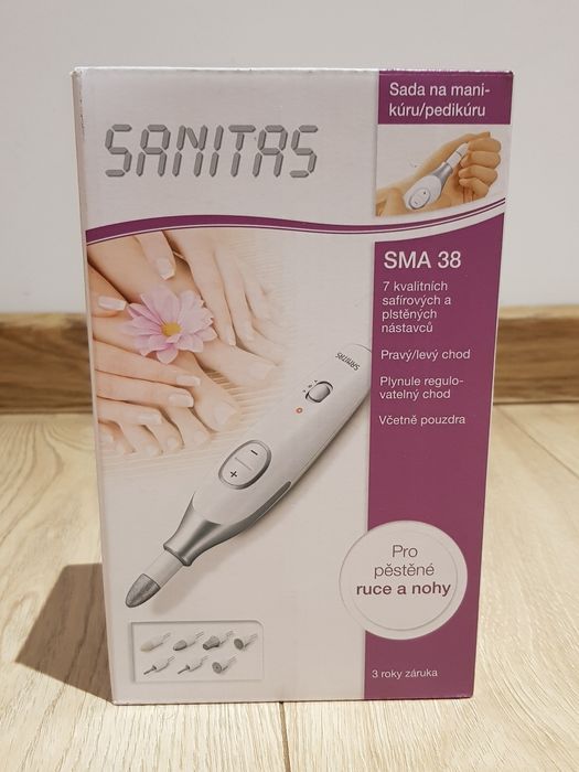 NOWY Zestaw do manicure i pedicure SANITAS SMA 38