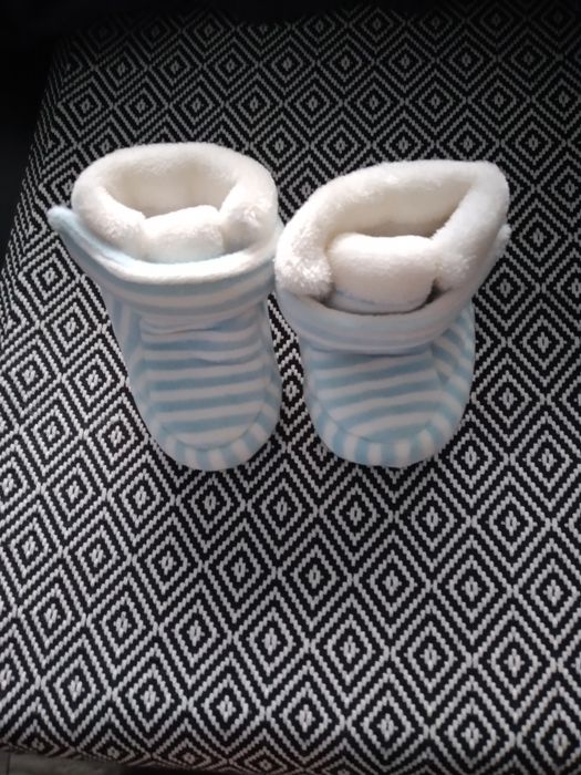 NIECHODKI buciki dla niemowląt ocieplane CIEPŁE na jesień zimę