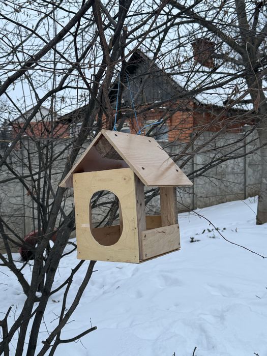 Годівниця для пташок,кормушка,домик