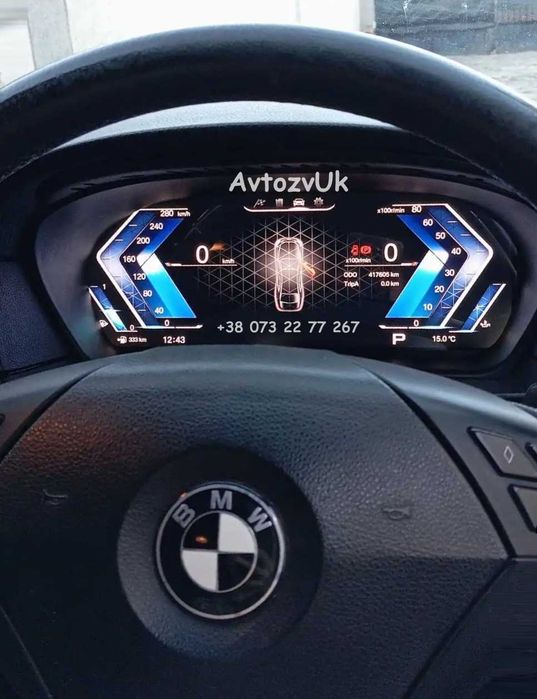 Приборная панель BMW X5 e70 e71 f15 f16 e60 e61 f25 f26 f10 приборка