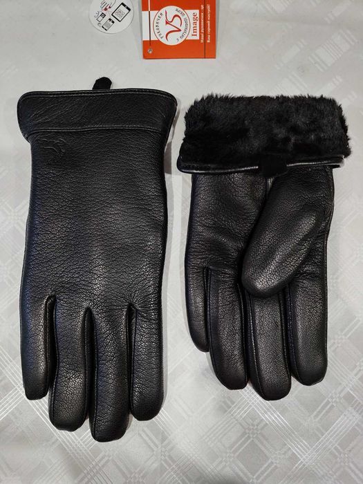 Кожаные Перчатки/Оленья Кожа/Замшевые/Женские/Мужские