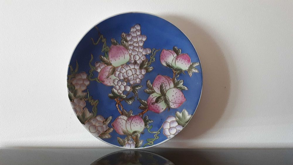 Prato decorativo em porcelana chinesa de qualidade