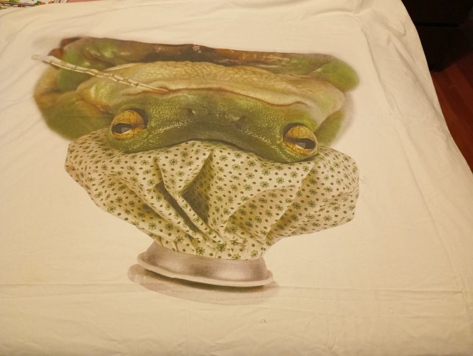 Capa de edredão estampada