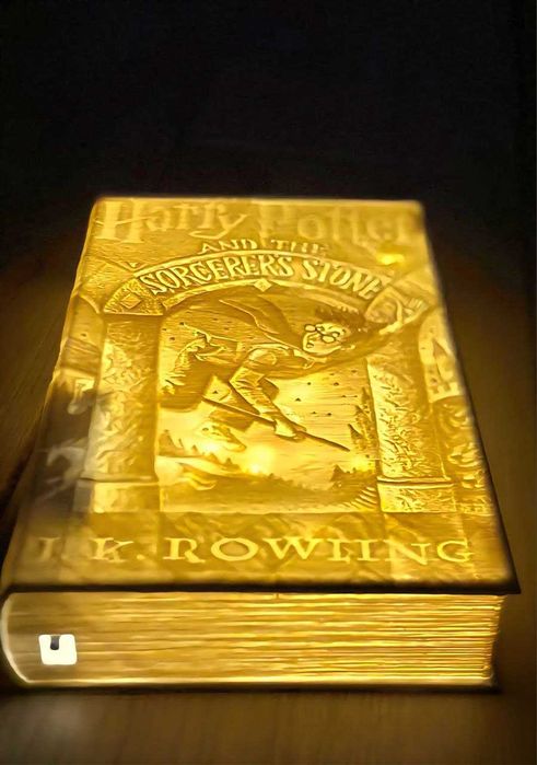 Lampka Książka 3D – Harry Potter i Kamień Filozoficzny