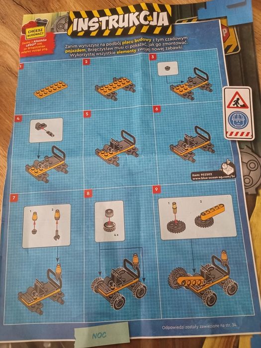 LEGO City Brzęczysław Piła na placu budowy