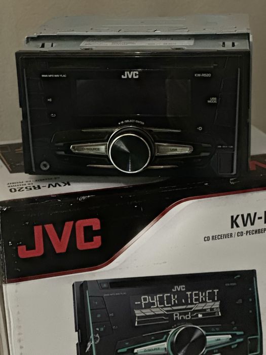 Автомагнітола JVC KW-R520 б/у в ідеальному стані