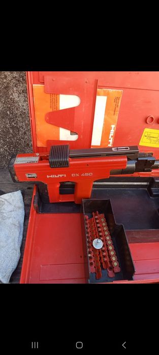 Hilti dx 450 concrete nail gun