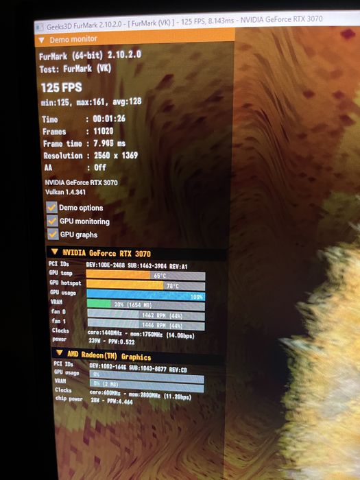 MSI Gaming Z Trio RTX 3070 8GB Stan idealny