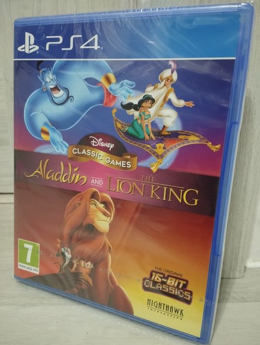 Nowa Gra Disney Classic Games Aladdin and The Lion King PS4/PS5 PlayStation