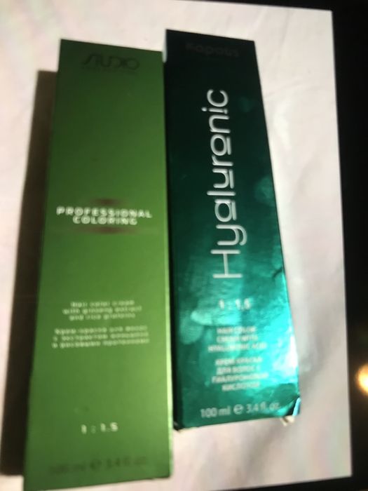 Профессиональная краска для волос .