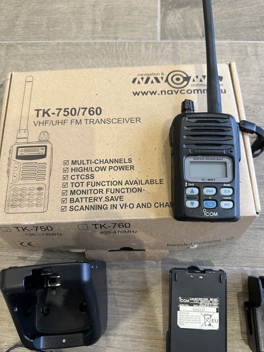 iCOM IC-M87. Mam 2 sztuki do sprawdzenia.