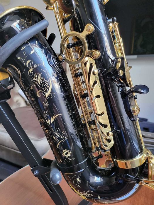Saksofon altowy SELMER Super Action II JUBILEE  JBL52 czarny, jak nowy