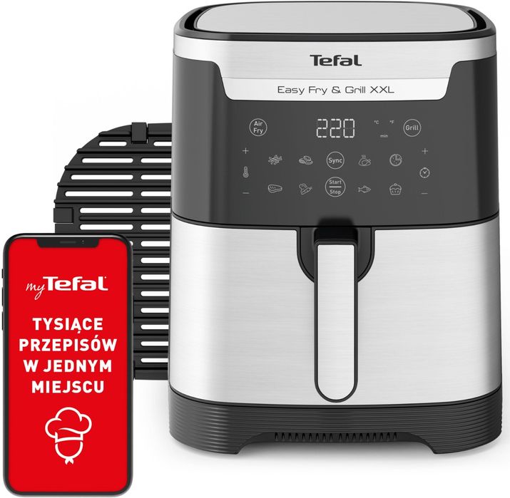 Air fryer Tefal Easy Fry & Grill XXL 1830W 6,5l Aplikacja mobiln