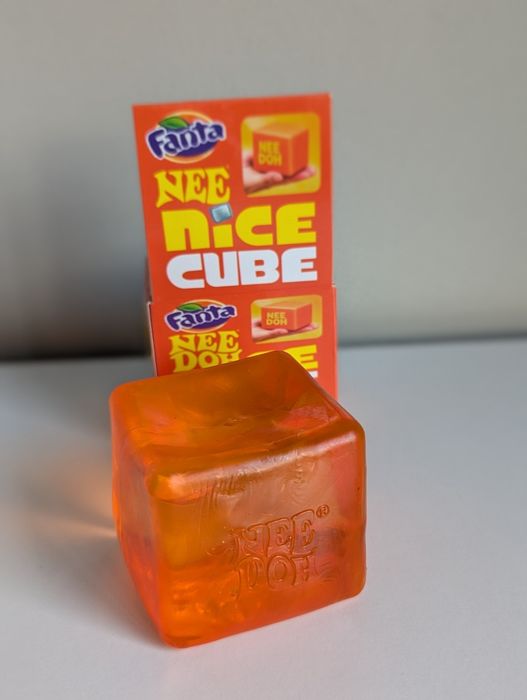 Антистрес NeeDoh Nice Cube Ice Cube Сквіш Кубик льоду. Дамплінг пельмень