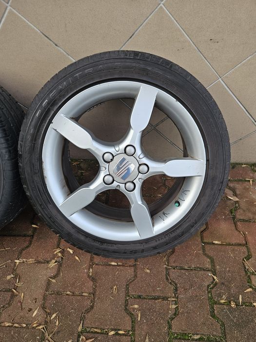 Oryginalne Felgi Koła 17" Seat Leon 5x112 ET54+225.45.17