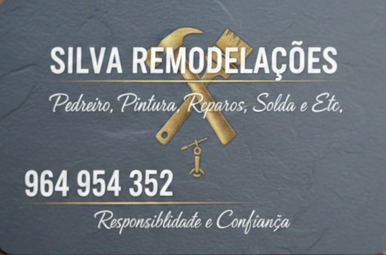 Pedreiro obras, remodelações