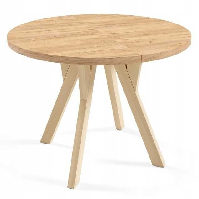 Rozkładany do nawet 200 cm stół okrągły ORIO! Styl industrialny