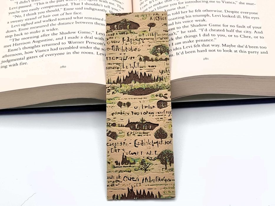 Marcador de Livros Bookmark Senhor dos Aneis 3D