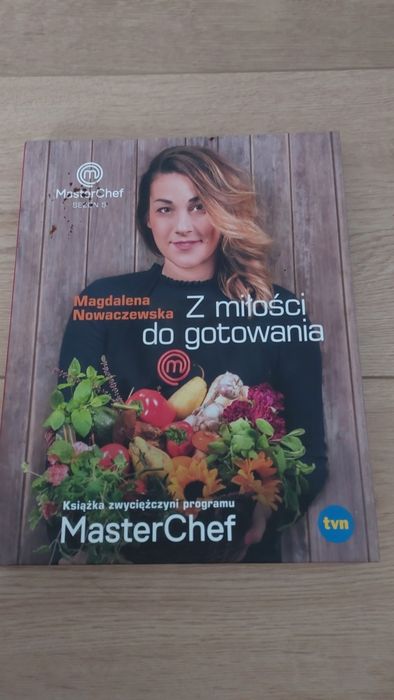 Ksiazka " z miłości do gotowania " magdalena  Nowaczewska