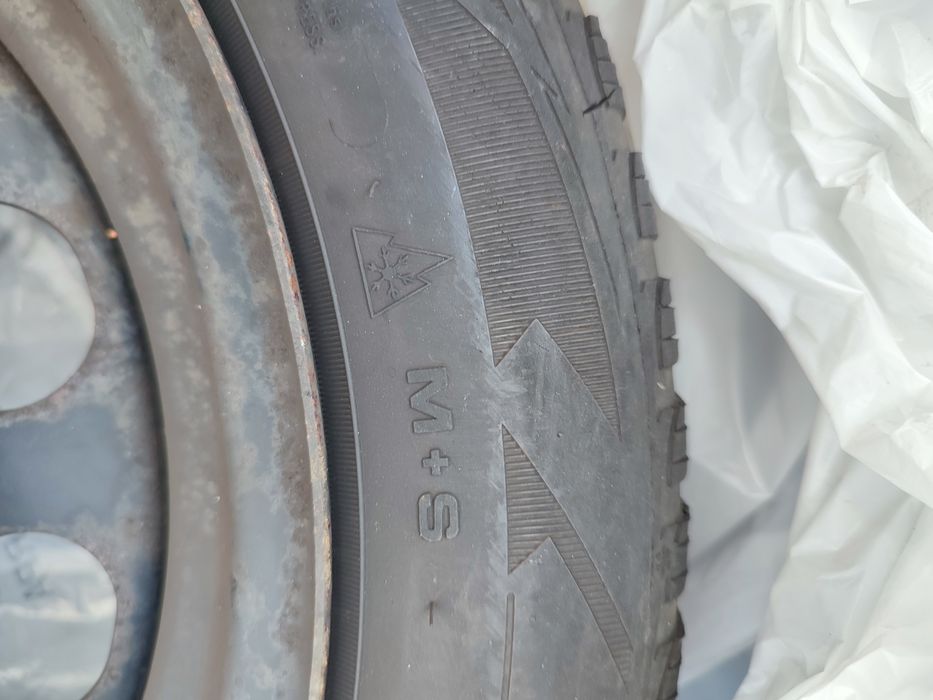 Felgi stalowe z oponami BMW VW audi skoda seat 5x112 195/55/16