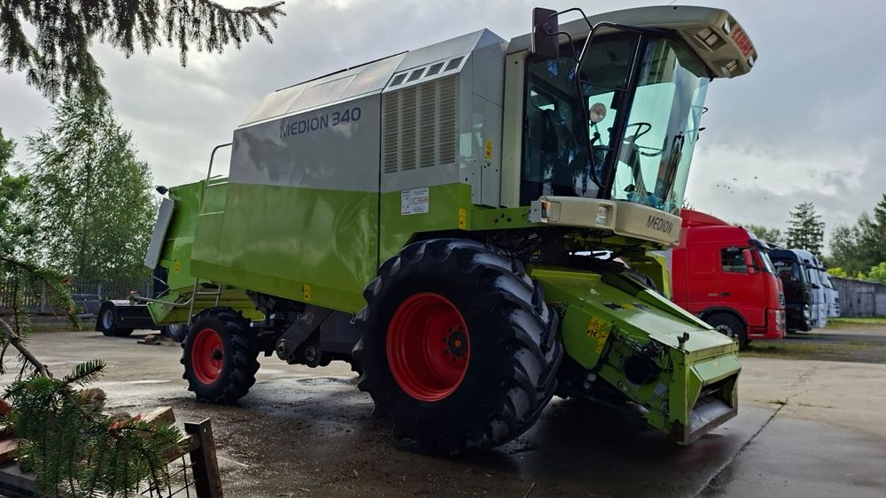 Kombajn CLAAS medion 340, lexion 450