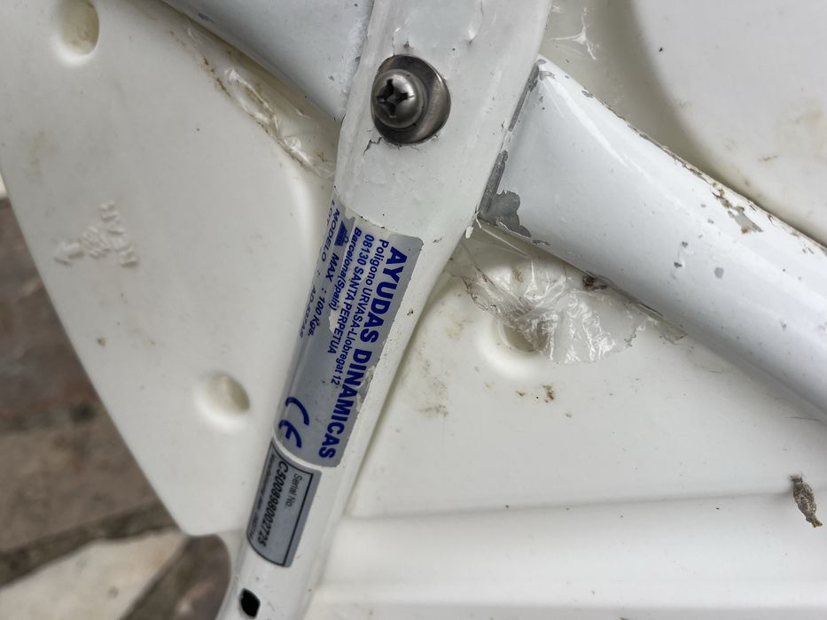 Banco de banho ortopédico